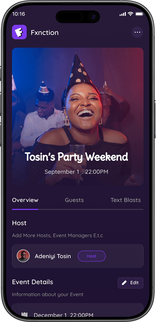 Create & Share Events in Seconds